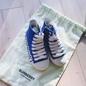 Burberry High Top Little Kids Sneakers